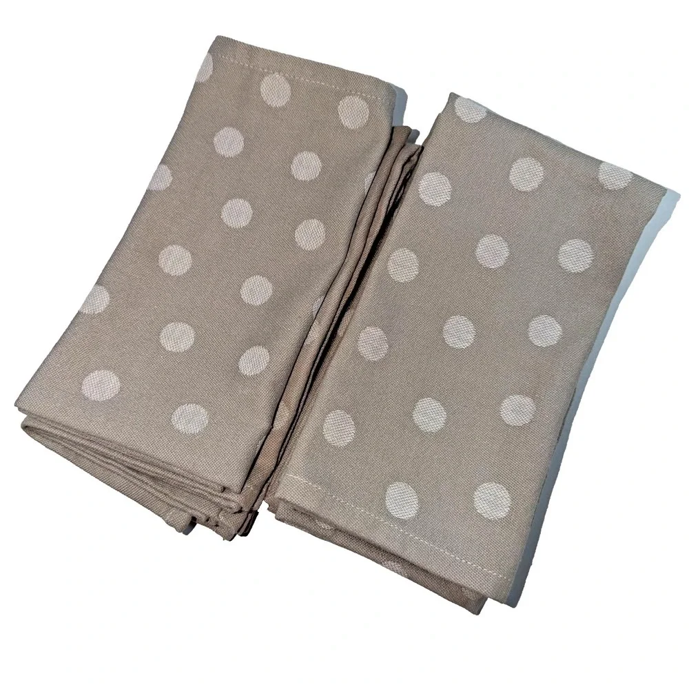 Anthropologie 100% Cotton Napkins Set of 6 18